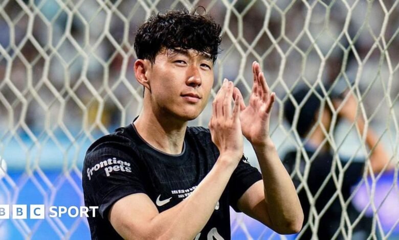Son Heung-Min: Tottenham Forward Leave Club para unirse al LAFC. Son Heung-Min: Tottenham Forward Leave Club para unirse al LAFC.