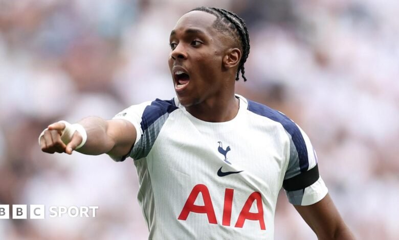 Mathys Tel: El delantero del Tottenham dijo que el racismo después de la Supercopa de la UEFA no lo decepcionará.