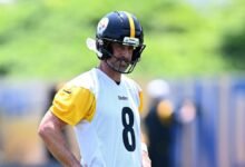 Aaron Rodgers entre los veteranos de los Steelers que no jugarán en el primer partido de pretemporada contra Jaguars