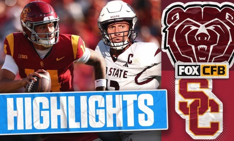 Los osos de Missouri en comparación con los troyanos de la USC se destacan | Foot College Football Los osos de Missouri en comparación con los troyanos de la USC se destacan | Foot College Football