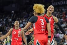 Clasificación de la WNBA, imagen de playoffs, mesa: Aces todavía gana racha, carrera para el número 8.