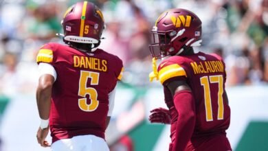 Los comandantes QB Jayden Daniels abre a Terry McLaurin Solicitud de comercio: “No puedo controlar lo que él está pasando”