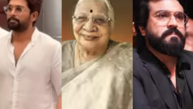 Allu Arjun y la abuela de Ram Charan murieron en 94 …; El actor de RRR canceló la sesión de pedi