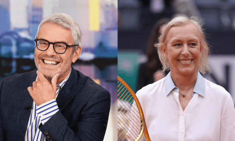 Andy Cohen responde a la perspectiva de financiación de Martina Navarilova: “Mal y estúpido”