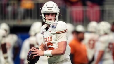 Texas en comparación con la predicción, las probabilidades, el tiempo: 2025 Week 1 Football University elegida por experto es 64-43