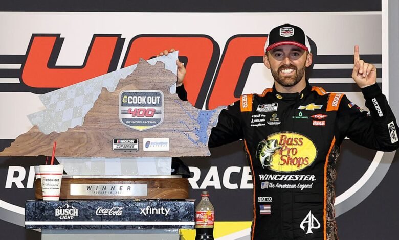 Ranking de 2025 Playoff NASCAR después de cocinar Richmond 400