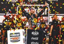 Un año después de la controvertida victoria de Richmond, Austin Dillon gana sin drama