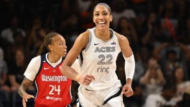 A’ja Wilson continúa empujando MVP con otro juego de 30 puntos para llevar a Aces a la décima victoria consecutiva