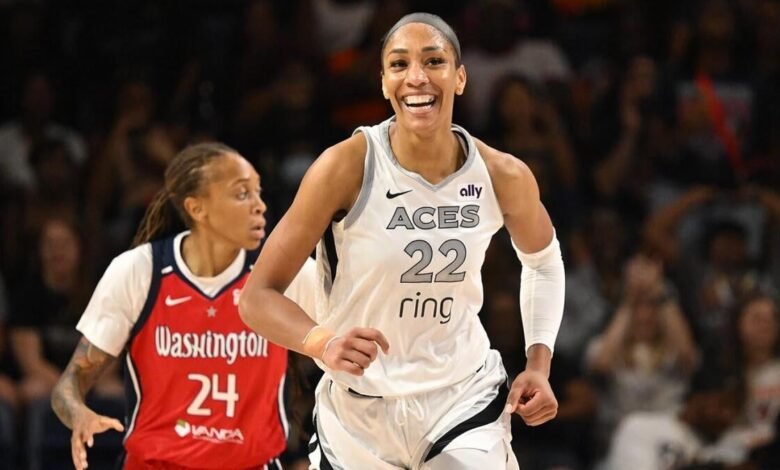 A’ja Wilson continúa empujando MVP con otro juego de 30 puntos para llevar a Aces a la décima victoria consecutiva A’ja Wilson continúa empujando MVP con otro juego de 30 puntos para llevar a Aces a la décima victoria consecutiva