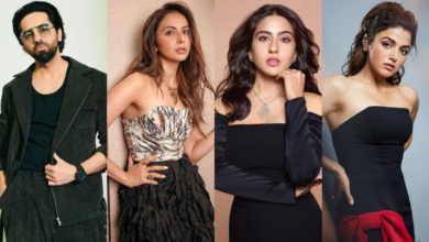 Romance de Ayushman Khurana a Sara Ali Khan, Rakul Prit Singh y Wamika Gabbi