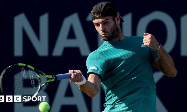 Jacob Fearnley: Los británicos eliminaron a Cincinnati Open