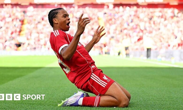 Río Qumoha mejora el tono del primer equipo con el objetivo de Liverpool en Anfield