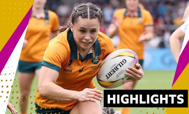 Copa Mundial de Rugby de Mujeres: Australia 73-0 Samo – Lo más destacado Copa Mundial de Rugby de Mujeres: Australia 73-0 Samo – Lo más destacado