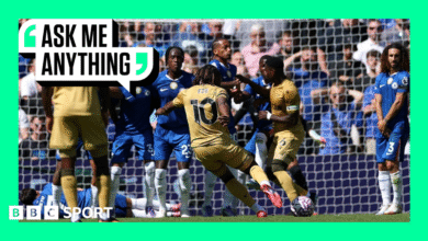 ¿Por qué es el tiro libre de Eze contra Chelsea?