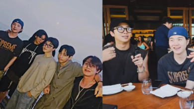 BTS Gang gasta rara en Los Ángeles; ¿Qué miembro de Guess falta?