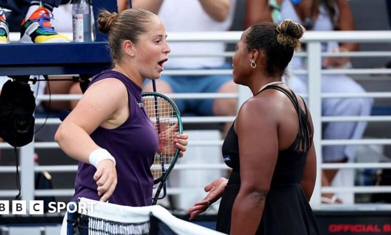Abierto de EE. UU.: Jelena Ostapenko se disculpó con Taylor Townsend de que ella “no había educado” Abierto de EE. UU.: Jelena Ostapenko se disculpó con Taylor Townsend de que ella “no había educado”