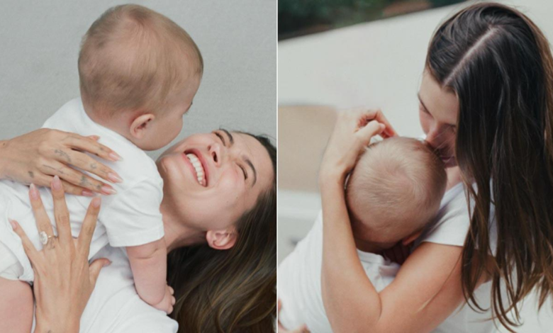 Hailey Bieber compartió fotos adorables con Baby Jack en su primer cumpleaños, Pen Note Hailey Bieber compartió fotos adorables con Baby Jack en su primer cumpleaños, Pen Note