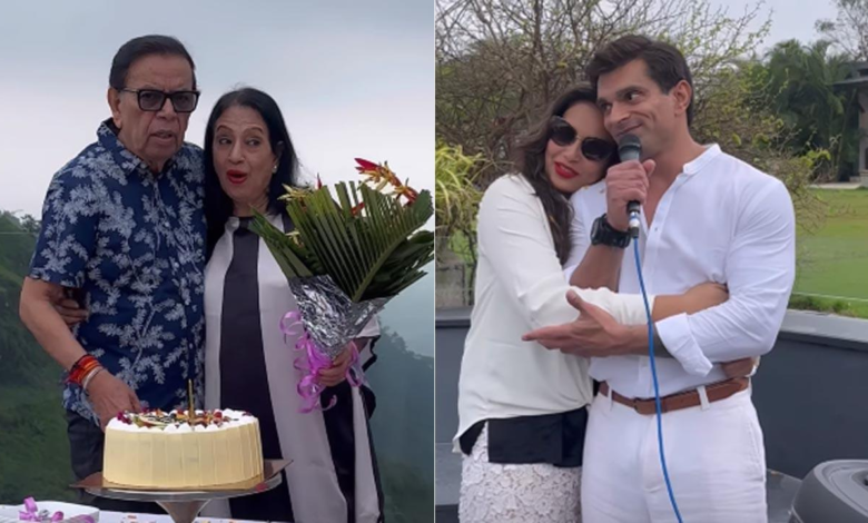 Bipasha Basu abraza a su esposo Karan cuando canaliza a su Elvis Prisley interno Bipasha Basu abraza a su esposo Karan cuando canaliza a su Elvis Prisley interno
