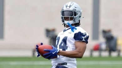 Día 3 NFL reclutado en la mejor situación para tener éxito: los Cowboys RB Jaydon Blue pueden jugar un papel en Dallas