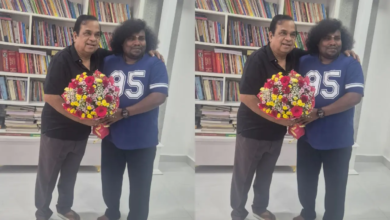 ¡Divertido garantizado! Yogi Babu y Brahmanandam se unieron a las manos para la película Telugu