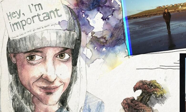 Cómo aprendió una artista a “conjunta” con la triste voz en su cabeza