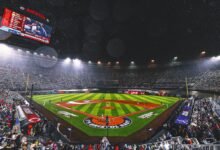 MLB Speedway Classic en Bristol Motor Speedway fue suspendido, continuó el domingo