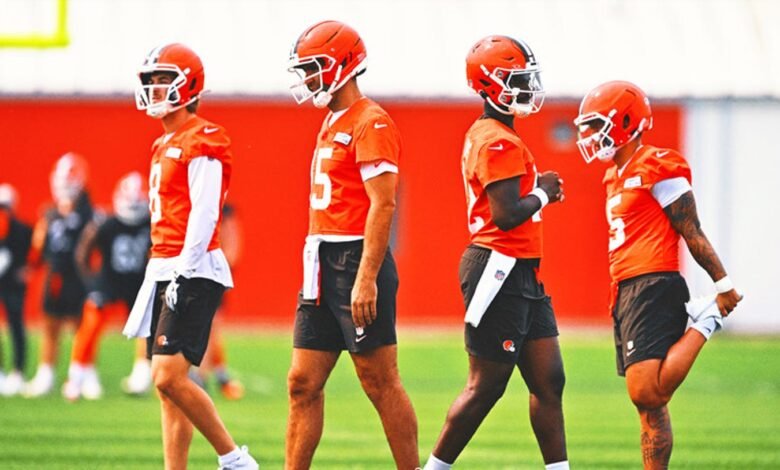 ¿Cleveland Browns es “más probable” de tener 4 QB en la lista activa?