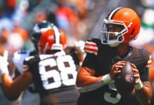 KJ Henry levantó a Dillon Gabriel liderado por Browns para ganar en comparación con el águila