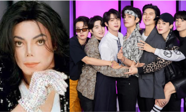 ¿Para grabar una canción inédita como respeto del álbum de BTS Michael Jackson? ¿Para grabar una canción inédita como respeto del álbum de BTS Michael Jackson?