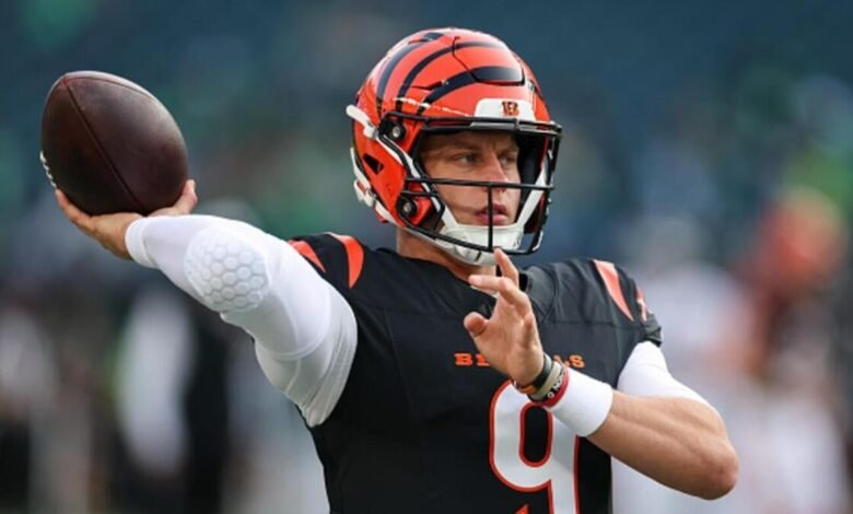 Eche un vistazo: los Bengals pelean mientras practican después de que Joe Burrow fue atacado por la primera ronda de Shemar Stewart Eche un vistazo: los Bengals pelean mientras practican después de que Joe Burrow fue atacado por la primera ronda de Shemar Stewart