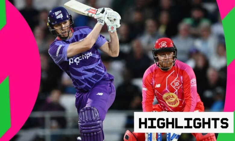 Hombres cientos de 2025: Superchargers North Vs Welsh Fire – Highlights