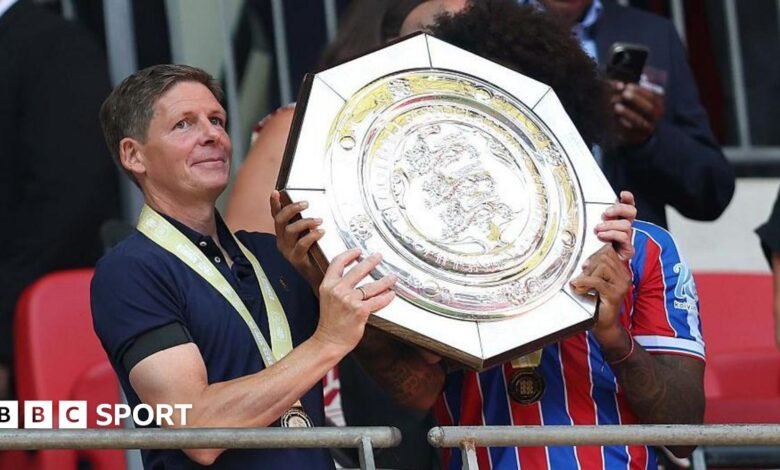 Apelación de Crystal Palace: Oliver Glasner no cambiará la comunidad de escudo para la Europa League.