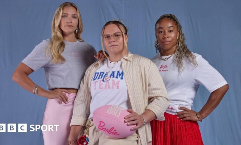 Rugby femenino de la Copa Mundial: su pareja con Barbie, pero no hay muñeca