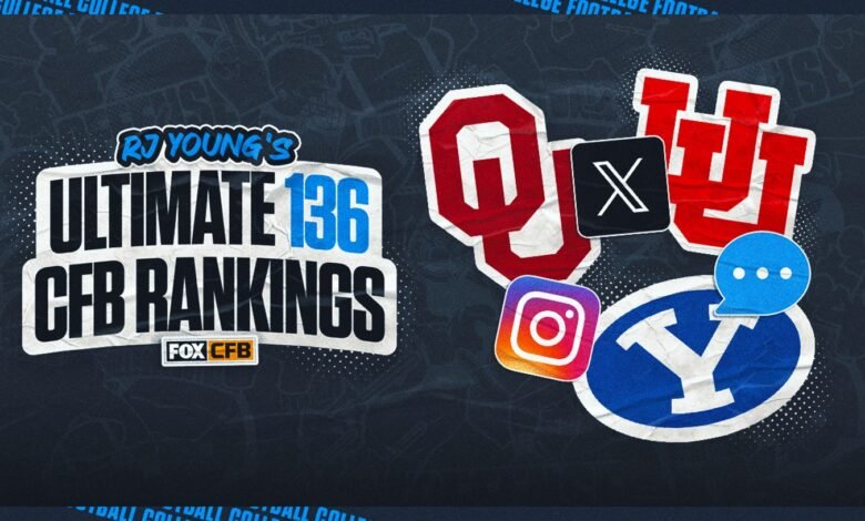 2025 Ranking de fútbol universitario: RJ Young respondió Ultimate 136 respuestas