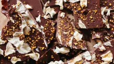 La receta de corteza de chocolate es elegante y fácil de hacer