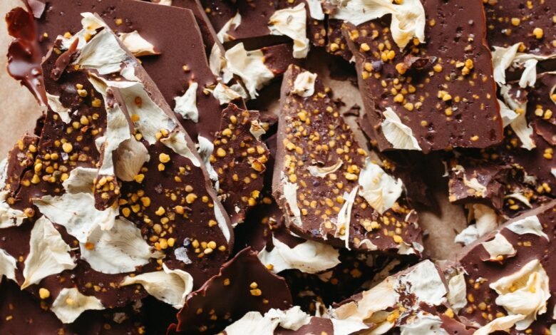 La receta de corteza de chocolate es elegante y fácil de hacer