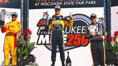 Christian Rasmussen gana la primera victoria de IndyCar, dañando a Alex Palou Quest por 10