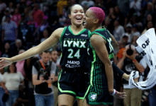 ACTUALIZACIÓN ACTUALIZACIÓN DE LISIÓN DE COLLIERSA NAPHEESSA: Lynx Star, WNBA MVP reducirá 32 puntos.