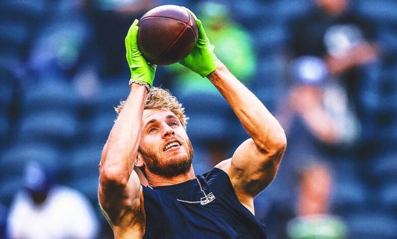 New Seahawks WR Cooper Kupp Drawing con Jaxon Smith-Njigba New Seahawks WR Cooper Kupp Drawing con Jaxon Smith-Njigba