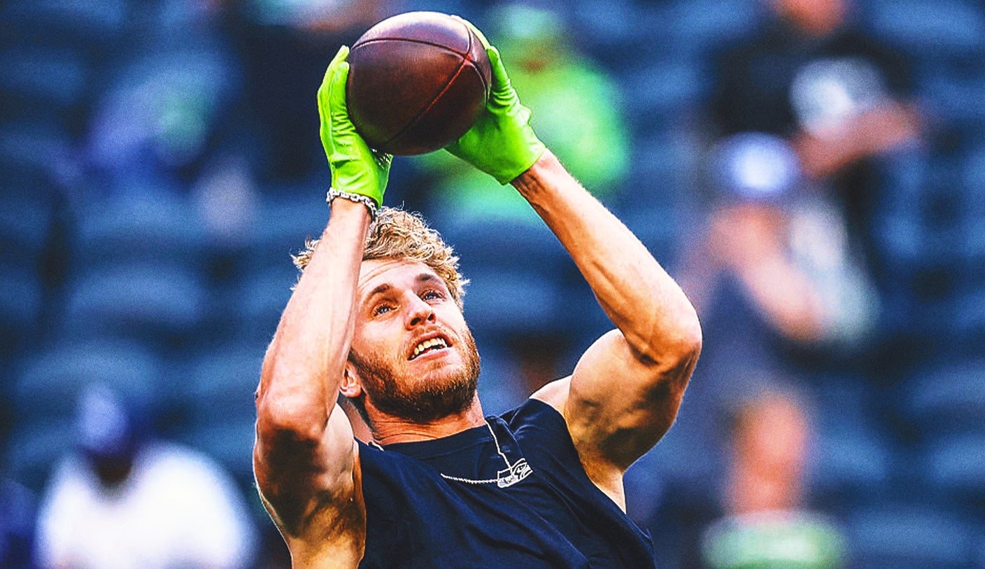 New Seahawks WR Cooper Kupp Drawing con Jaxon Smith-Njigba