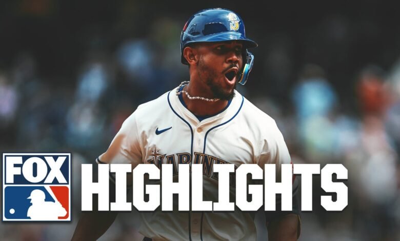 Rangers en comparación con los marineros sobresalientes | MLB en Fox Rangers en comparación con los marineros sobresalientes | MLB en Fox