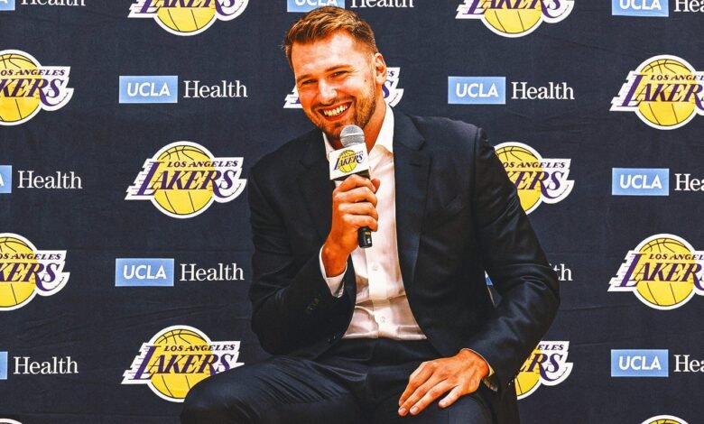Después de la temporada de tornados, Luka Doncic encerró en el futuro con Lakers: “Quiero estar aquí” Después de la temporada de tornados, Luka Doncic encerró en el futuro con Lakers: “Quiero estar aquí”