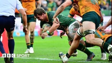 Sudáfrica 30-22 Australia: los Springboks se recuperan de la apertura del campeonato de rugby