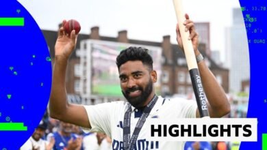 Sr. V India, prueba del jueves: lo más destacado del quinto día en Oval