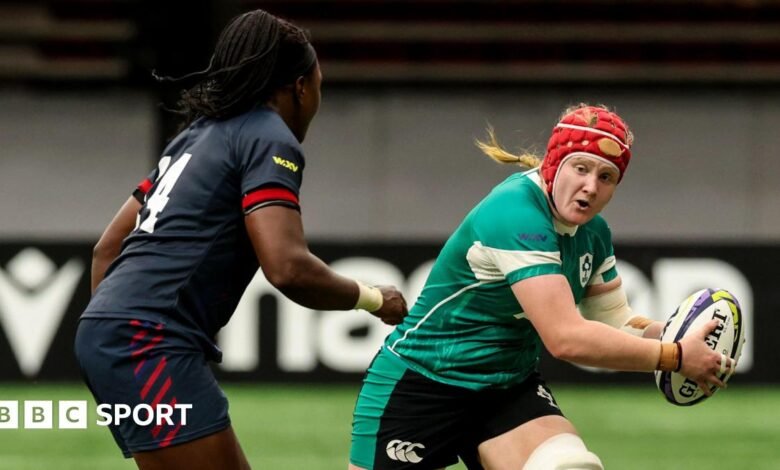 La Copa Mundial de Rugby Femenino: la lesión se pregunta que Aoife Wafer y Edel McMahon están incluidos en el panel de Scott Bemand.