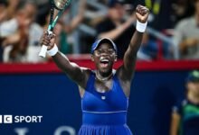 Abierto de Canadá: Victoria Mboko sorprendió a Coco Goutff para llegar a los cuartos de final en Montreal