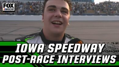 Sam Mayer y más entrevistas posteriores a la carrera de Iowa Speedway | NASCAR en Fox