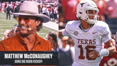 ‘Ding Ding, estamos en el ring’: McConaughey, primer discurso, Texas -ohio.