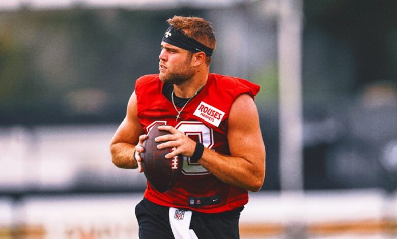 Los santos de Nueva Orleans firmaron a De Jeremiah Martin, Rookie QB Hunter Dekkers abandonado