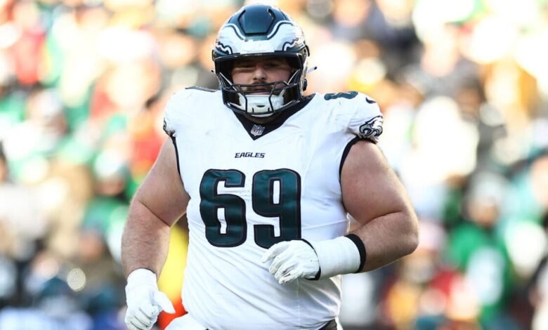 Lesión de Landon Dickerson: Explore las opciones de Eagles a lo largo de la línea ofensiva. Si Pro Bowl LG no está listo para la Semana 1 Lesión de Landon Dickerson: Explore las opciones de Eagles a lo largo de la línea ofensiva. Si Pro Bowl LG no está listo para la Semana 1